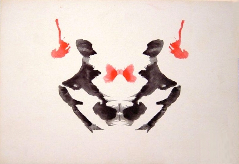 Rorschach Blot (Credit: Wikipedia)